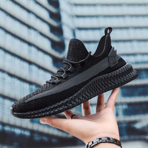 Bărbați de moda zbura zbura Weave respirabil Mesh pantofi