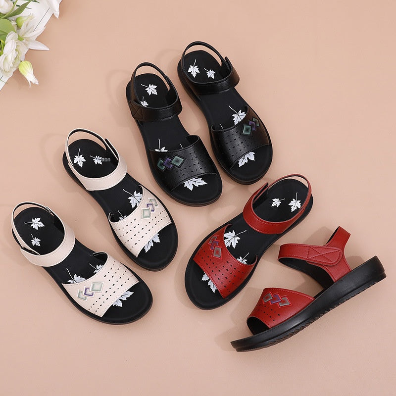 Women's sandals flat non-slip comfortable