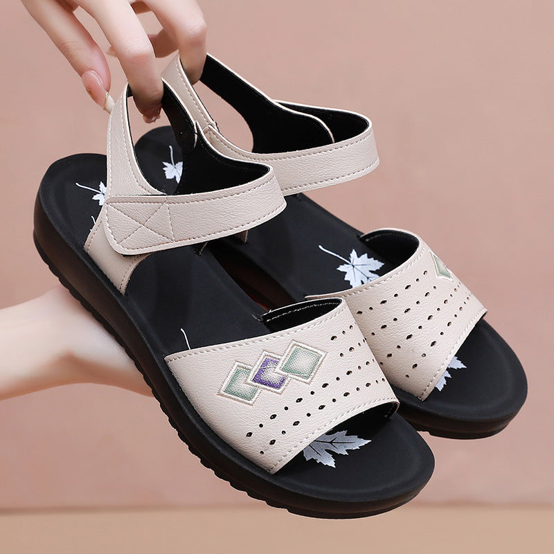 Women's sandals flat non-slip comfortable