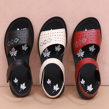 Women's sandals flat non-slip comfortable