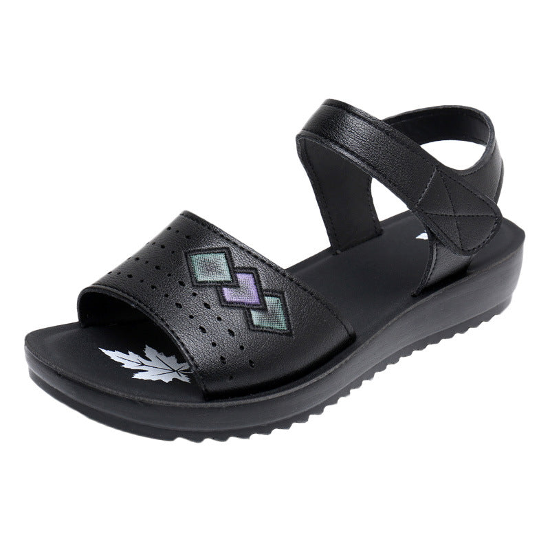 Women's sandals flat non-slip comfortable