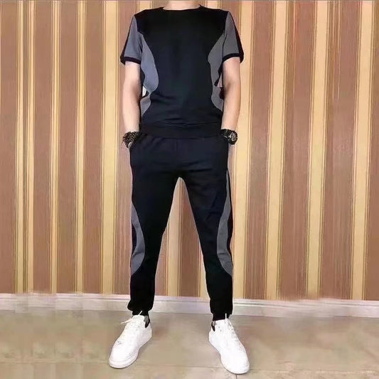 Elegant Stretchy elastic subțire costum de sport