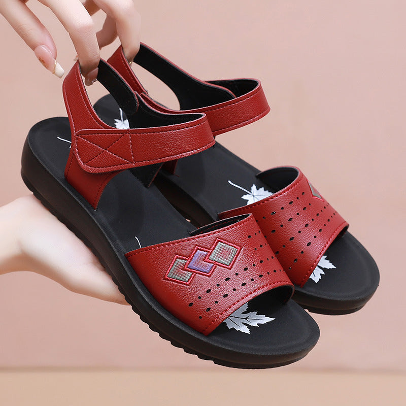 Women's sandals flat non-slip comfortable